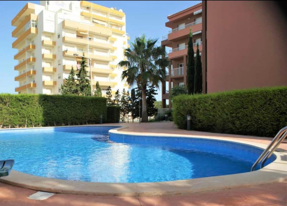 Beachfront Seaview Litoralmar Apt, Fast Wifi, Airco, Pool, Private Parking Portimao Exterior photo